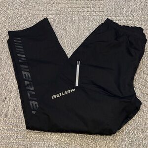 Bauer Black Performance Pants with Zip Pocket